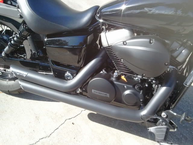 honda shadow phantom exhaust